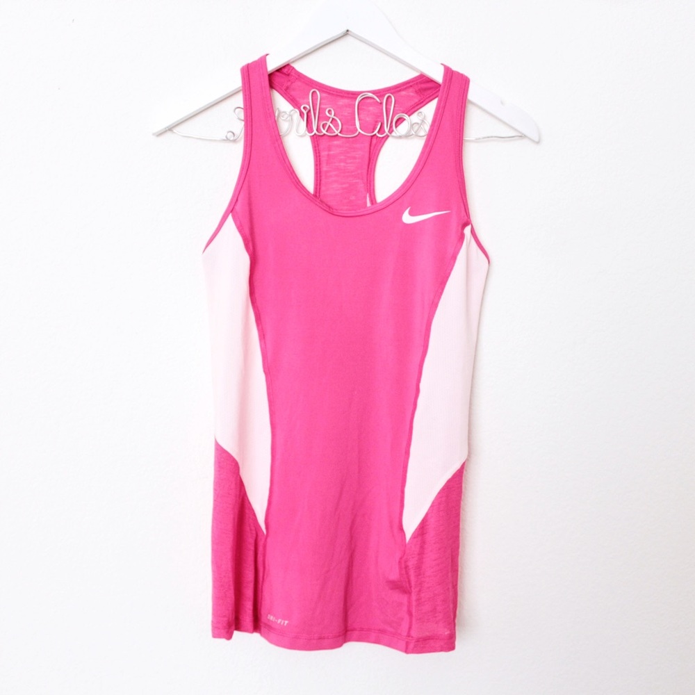 Nike Pro Pink Lightweight Workout Tank Top